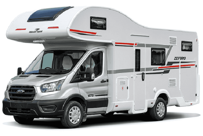 Motorhome Hire in Cumbria, North West UK 13 Rollerteam Zefiro 675 Motorhome for Hire