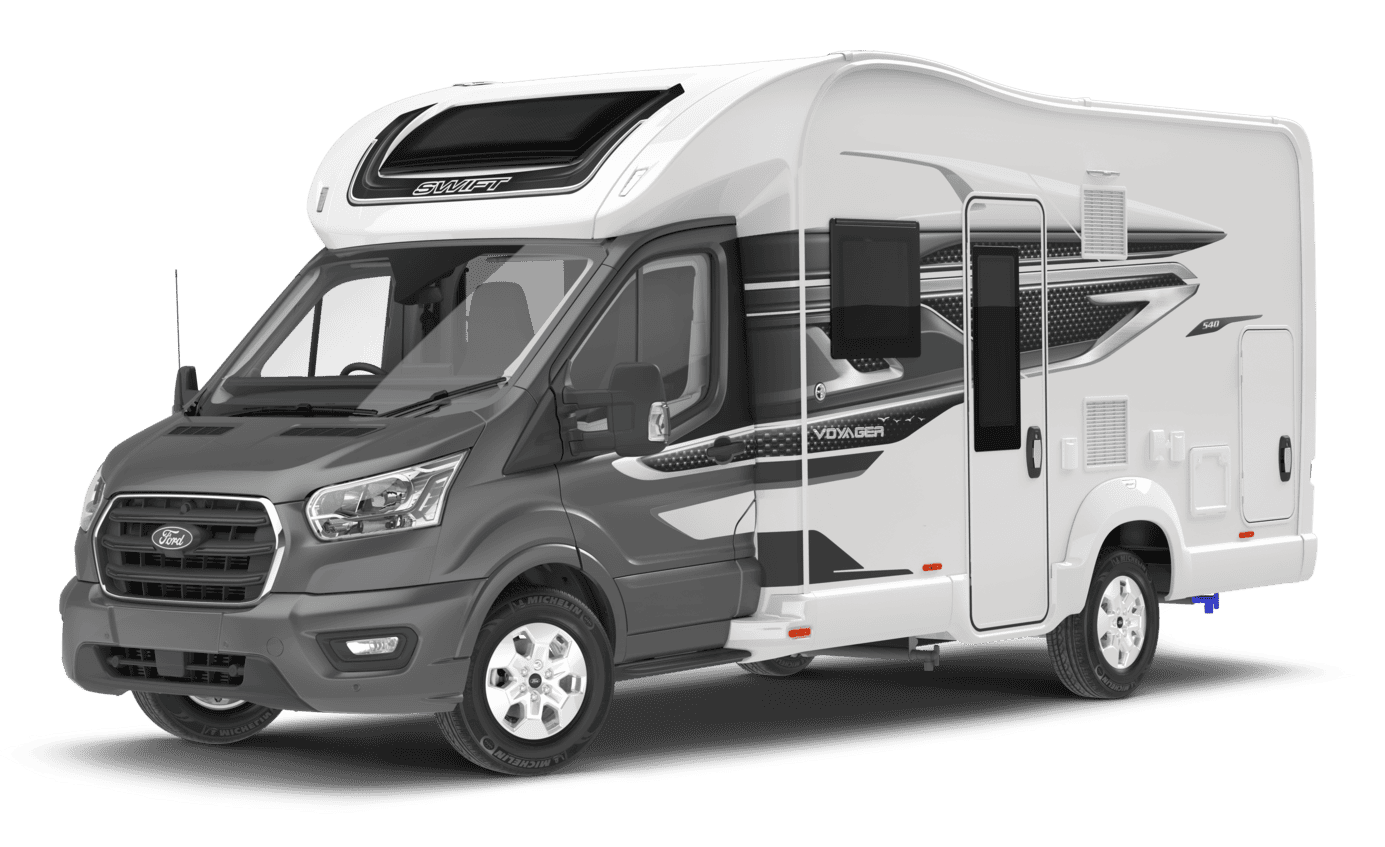 Lottie | 5 Berth Motorhome (Automatic) 3 Lottie Swift Voyager 485 5 Berth Motorhome to Hire 1